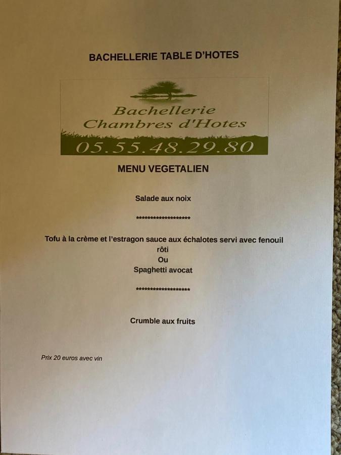 Bachellerie Bed & Breakfast Chéronnac Dış mekan fotoğraf